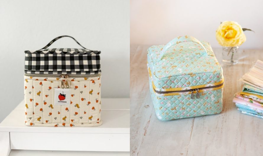 How to sew Quilted Organizer