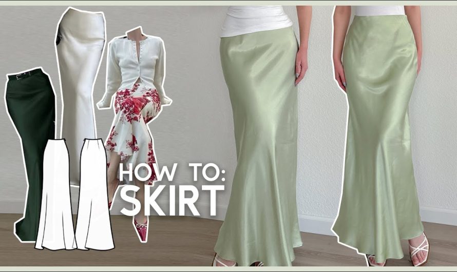 DIY Sewing a Maxi Silk Bias Skirt