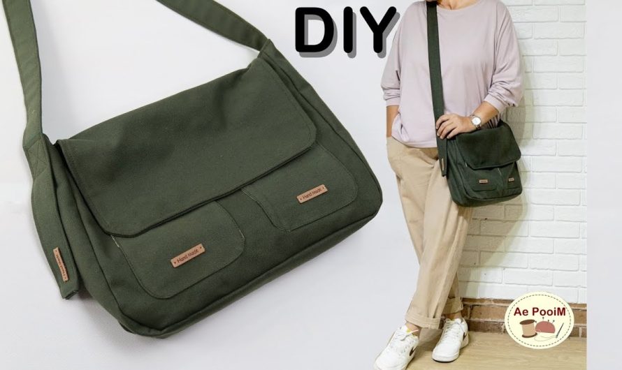 DIY Unisex Crossbody Bag