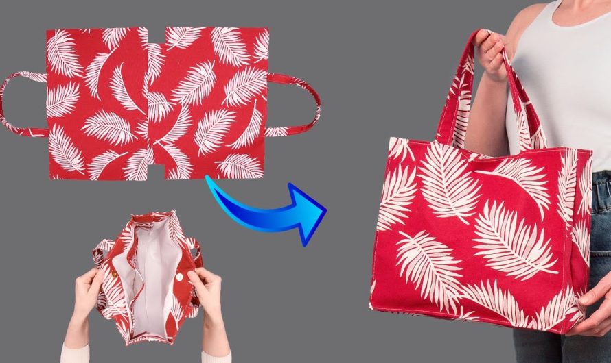 How to Sew a Stylish & Spacious Tote Bag