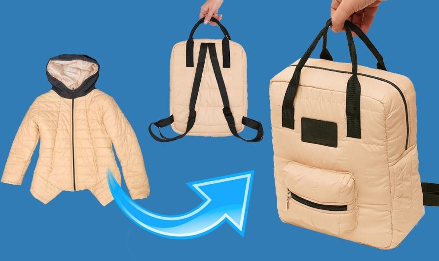 The “Trench Coat Transformation” Backpack – A Sustainable Sewing Tutorial