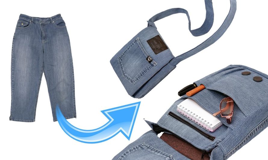How to Sew a Shoulder Bag Out of Old Jeans: A Step-by-Step Guide