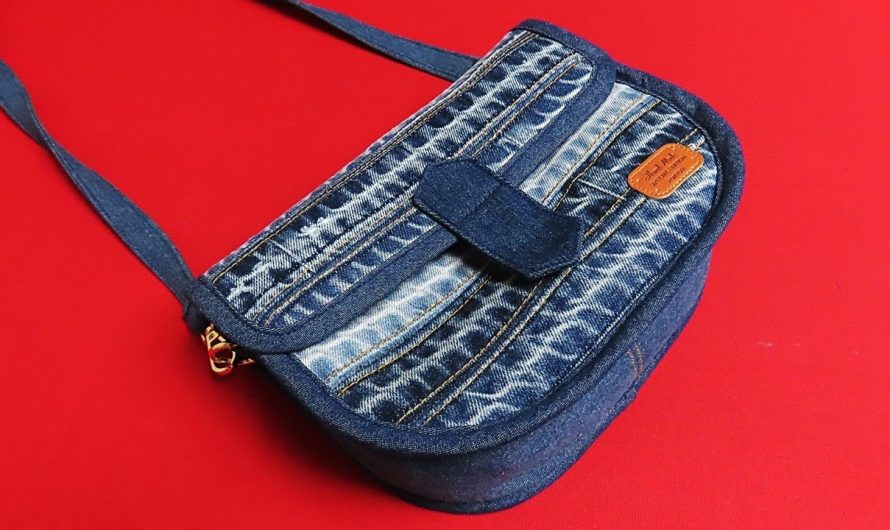 Transform Old Jeans into a Chic DIY Bag