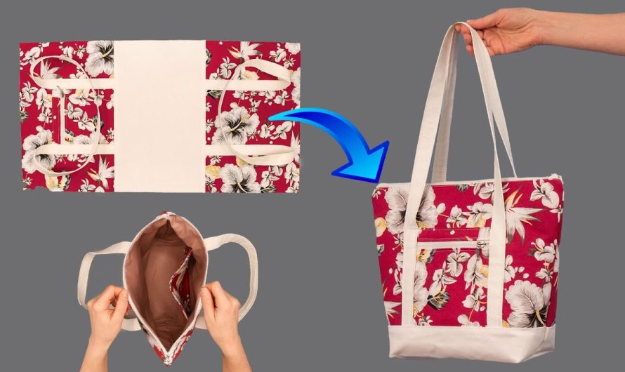 The No-Waste Wonder: Easy Upcycled T-Shirt Zipper Pouch Pattern
