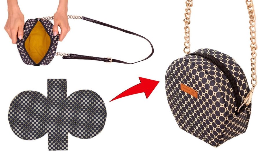 The “Celestial Disc” Sling Bag: A Simple, Geometric Sewing Project