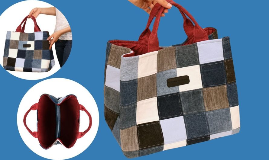 How to Quickly Sew a Bag Out of Old Jeans — With 2 Compartments