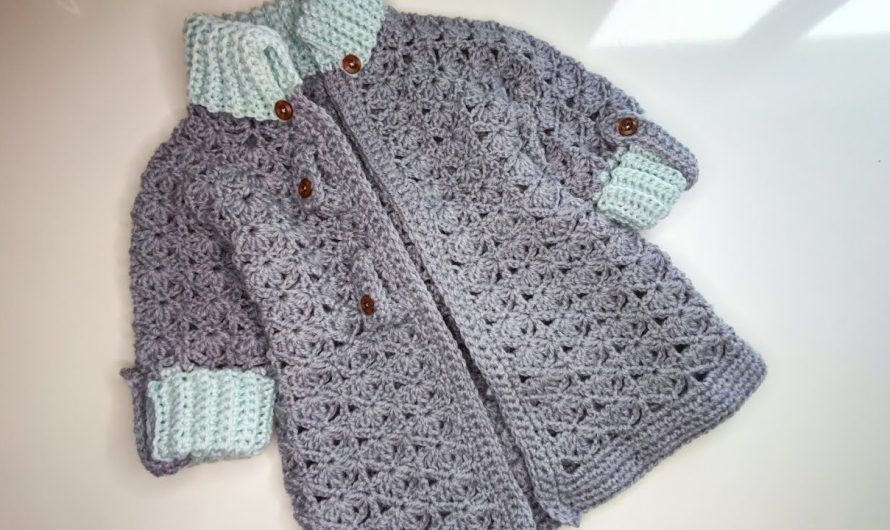 How to Crochet a Spring/Summer Cardigan for Girls