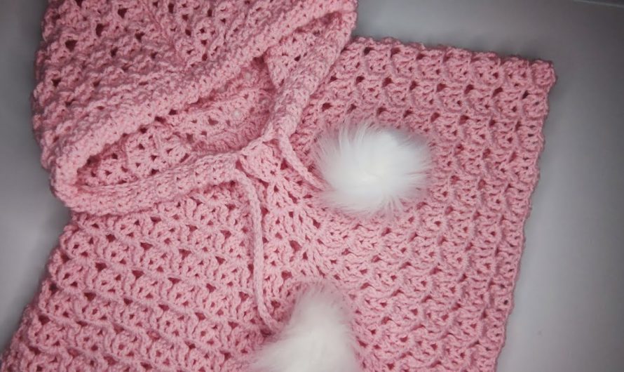 The “Cozy Cub” Crochet Hooded Poncho: A Detailed Tutorial