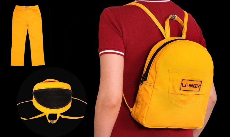 The “Urban Explorer” Mini-Backpack: An Upcycled Denim Pattern