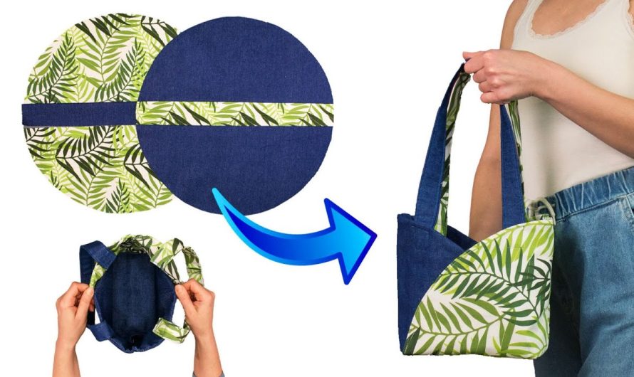 Two-Piece Perfection: The “Single-Seam Box” Handbag – An Ultra-Fast Sewing Tutorial