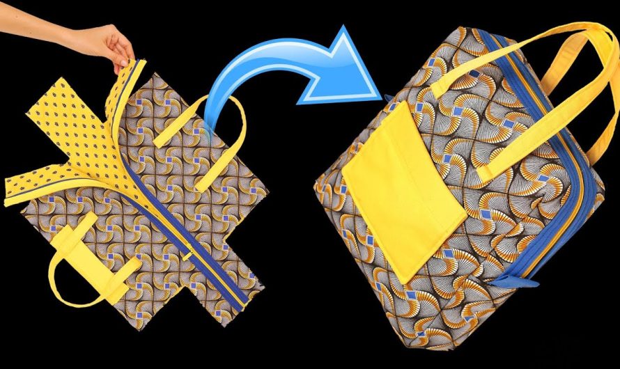 The “Origami Fold” Tote: A Seamless, Reversible Bag Pattern