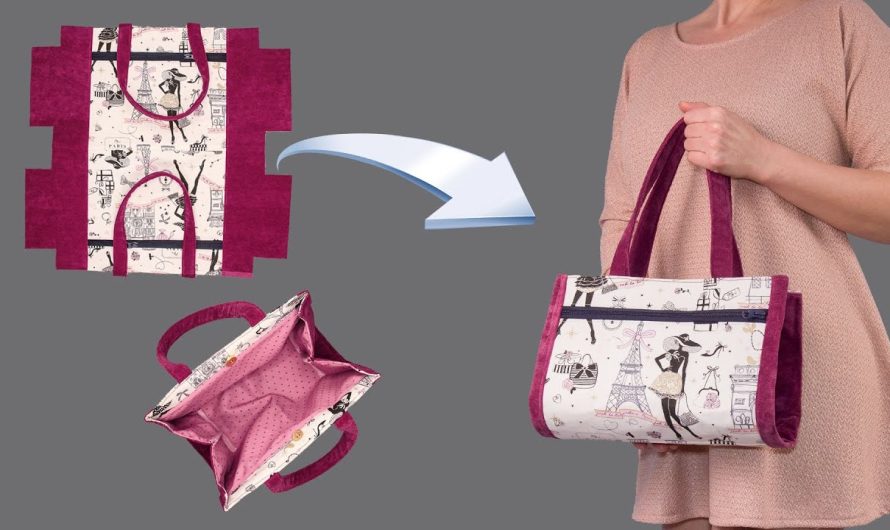 The “Geometric Box Messenger”: A Modern Crossbody Bag Pattern