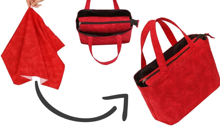 Sew Your Own Triple-Compartment Handbag (DIY Pattern)