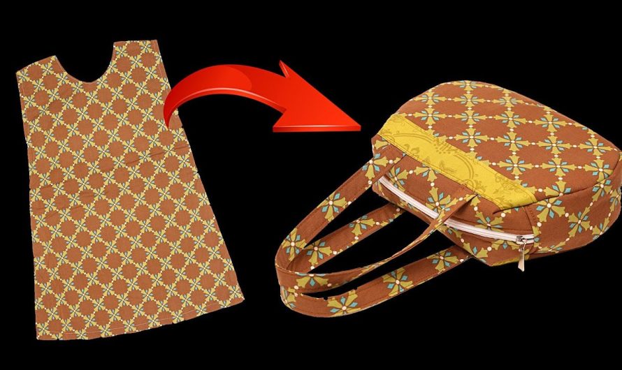 Sustainable Style: The “Upcycled Tucked Tote” – A Designer-Look Sewing Tutorial